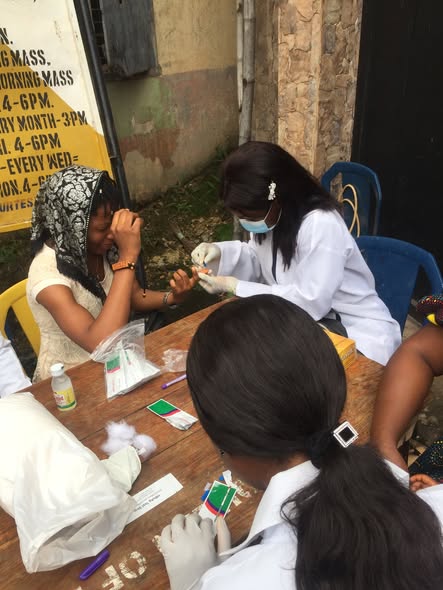 Deborah Chibuike Leads an HBV Screening Initiative, 2022